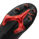 Nike Mercurial Vapor 13 Elite FG Firm Ground Men's Soccer Cleats - Black/Chile Red/Dark Smoke Grey/Chile Red - Best Buy Soccer