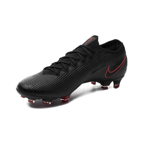 Nike Mercurial Vapor 13 Elite FG Firm Ground Men's Soccer Cleats - Black/Chile Red/Dark Smoke Grey/Chile Red - Best Buy Soccer