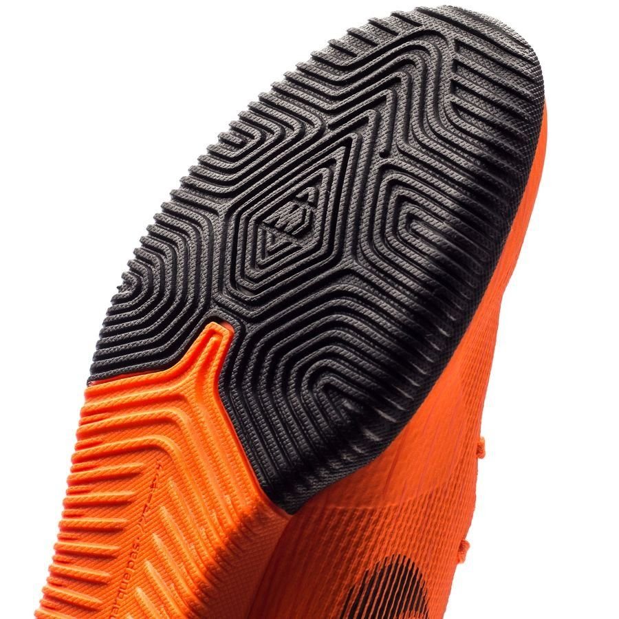Nike Mercurial VaporX 12 Academy IC Indoor Soccer Shoes - Orange/Black/Volt - Best Buy Soccer