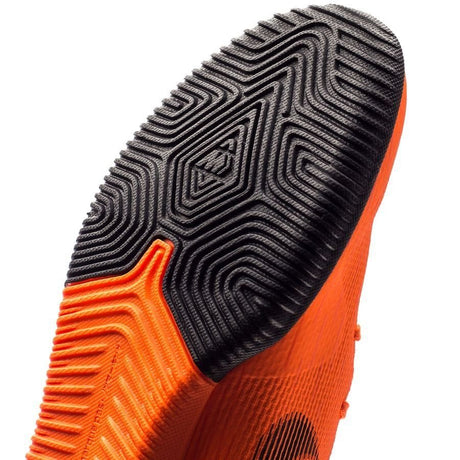 Nike Mercurial VaporX 12 Academy IC Indoor Soccer Shoes - Orange/Black/Volt - Best Buy Soccer