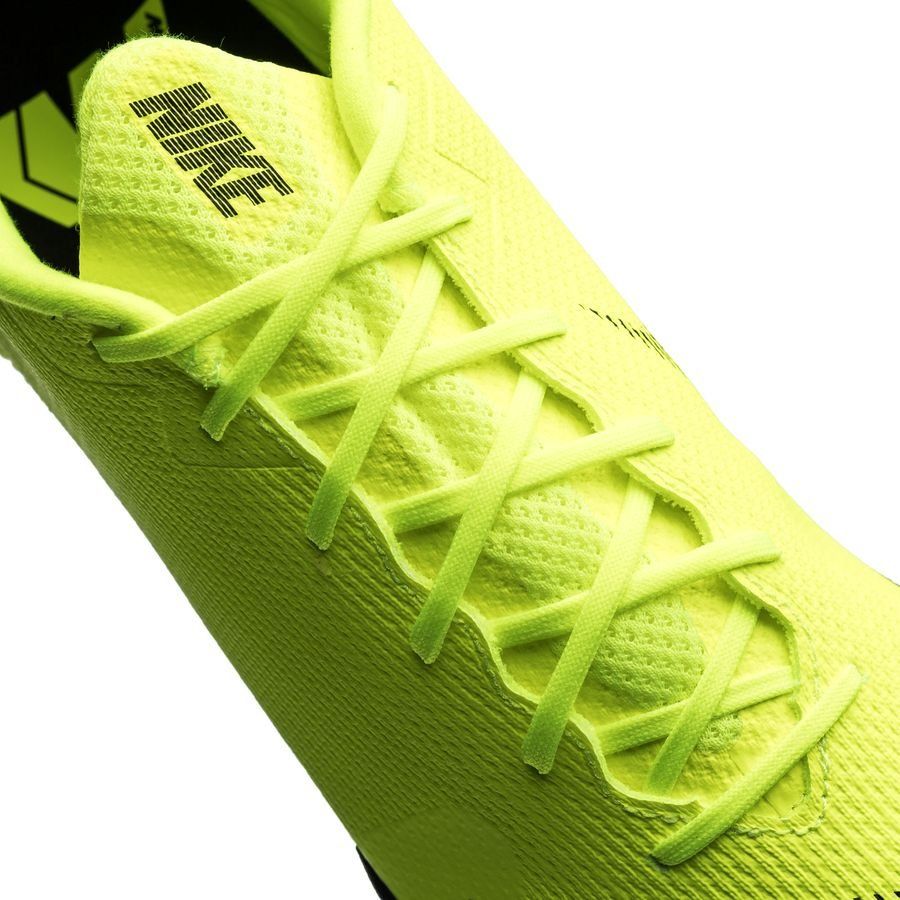 Nike Mercurial VaporX 12 Academy IC Indoor Soccer Shoes - Volt/Black - Best Buy Soccer