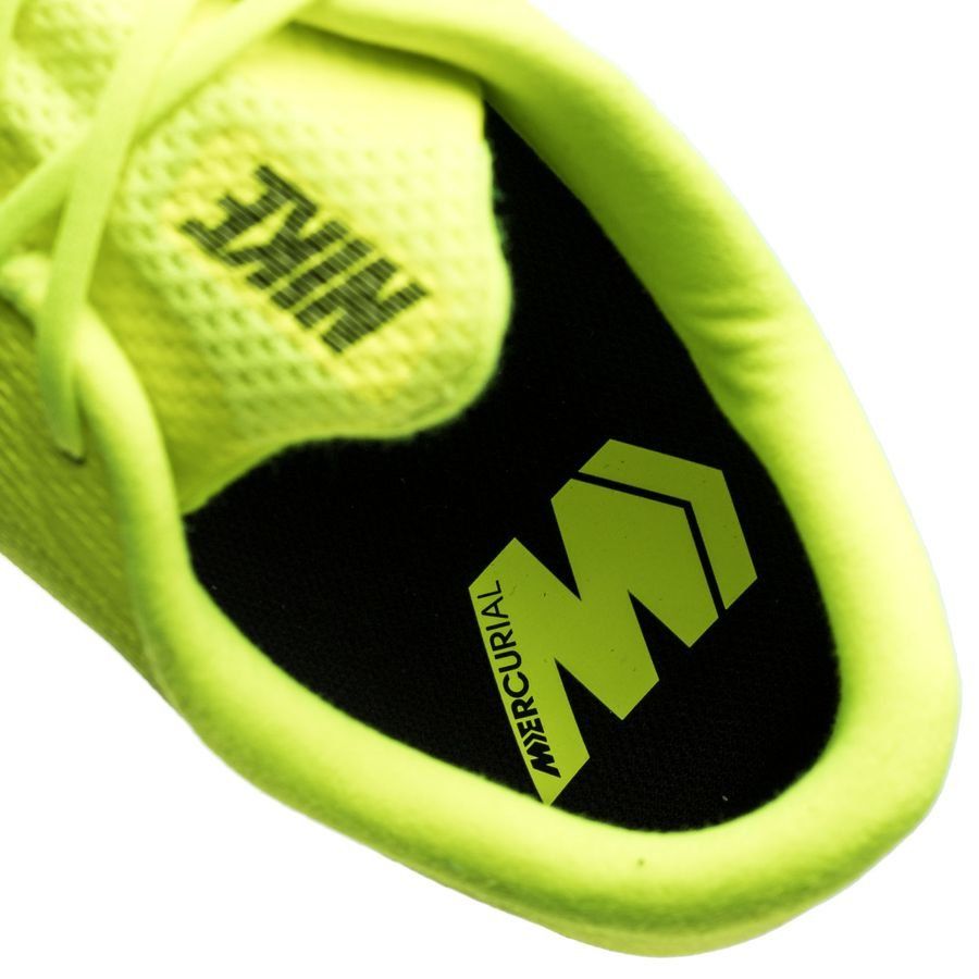 Nike Mercurial VaporX 12 Academy IC Indoor Soccer Shoes - Volt/Black - Best Buy Soccer