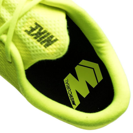 Nike Mercurial VaporX 12 Academy IC Indoor Soccer Shoes - Volt/Black - Best Buy Soccer