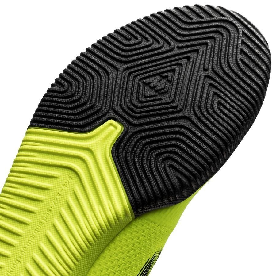 Nike Mercurial VaporX 12 Academy IC Indoor Soccer Shoes - Volt/Black - Best Buy Soccer