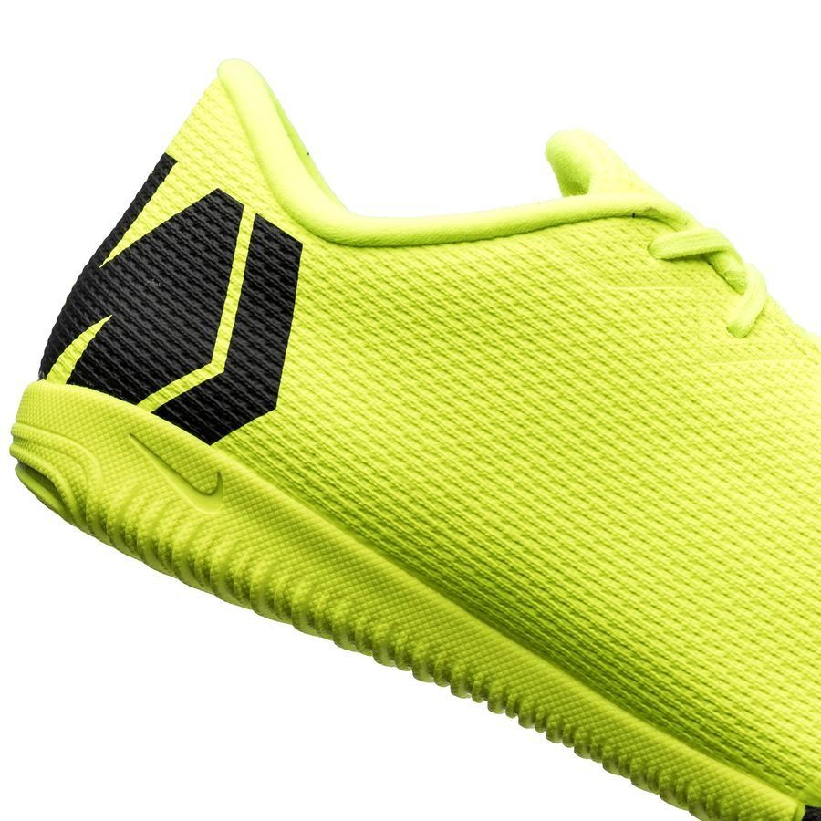 Nike Mercurial VaporX 12 Academy IC Indoor Soccer Shoes - Volt/Black - Best Buy Soccer