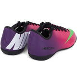 Nike Mercurial Victory IV IC Youth Indoor Soccer Shoes - Fireberry/Green - Best Buy Soccer