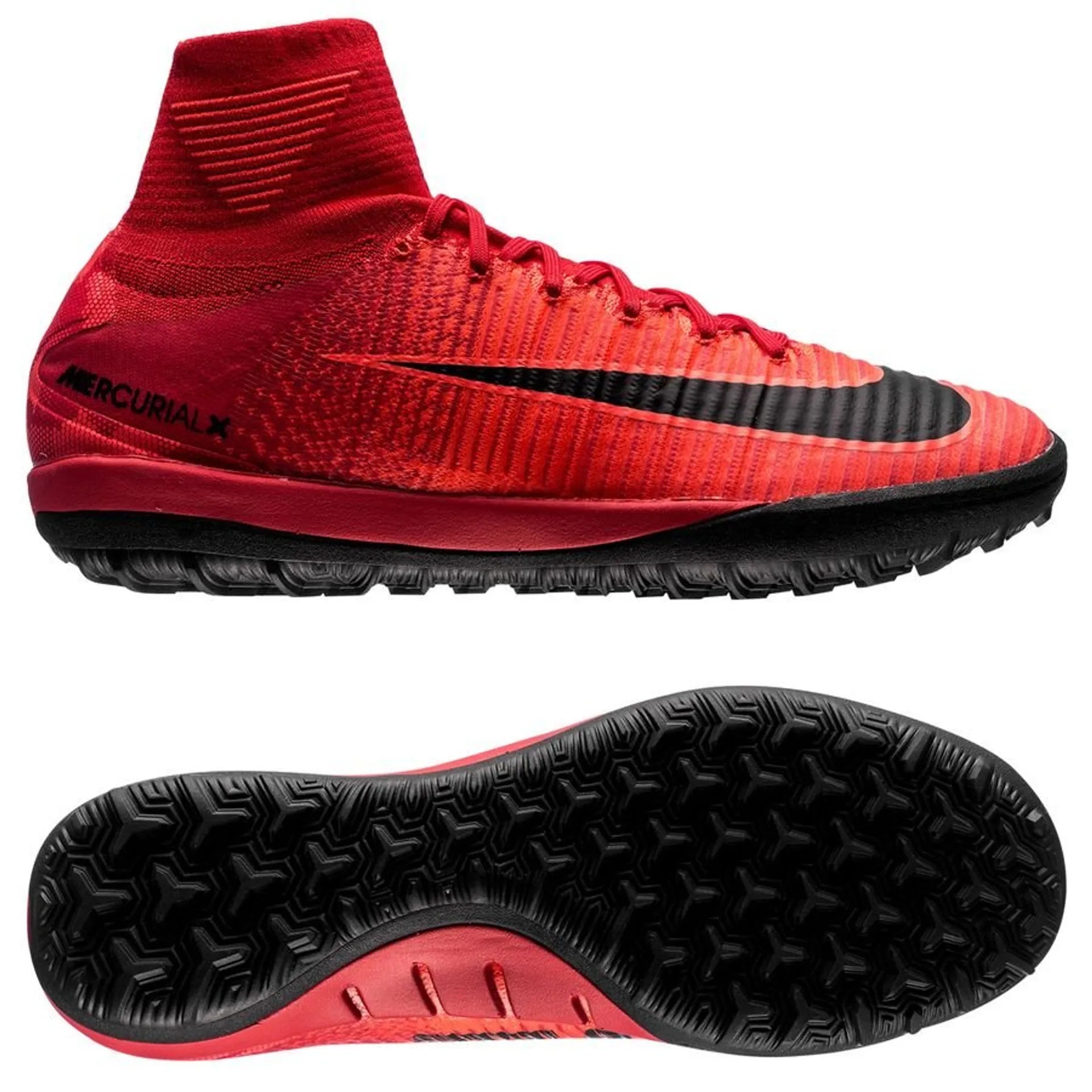Nike MercurialX Proximo II DF TF Turf Soccer Cleats - Fire/University Red/Black - Best Buy Soccer