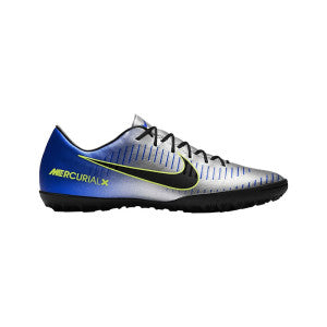 Nike Neymar MercurialX Victory TF Men's Soccer Cleats - Blue/Black/Volt