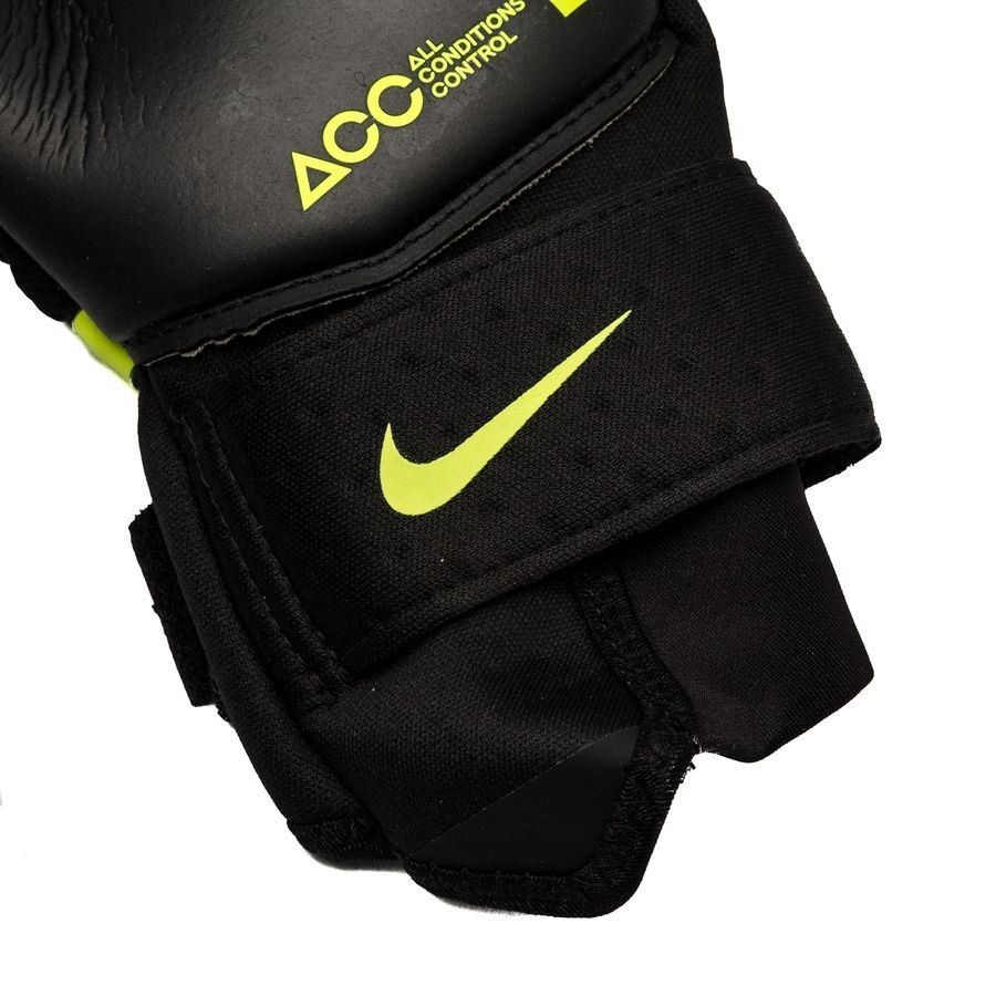 Nike Phantom Elite Goalkeeper Gloves Black/Volt - Best Buy Soccer