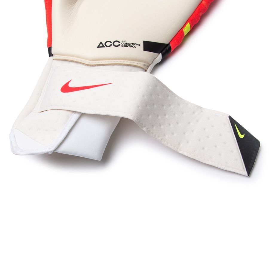 Nike Phantom Elite Goalkeeper Gloves Bright Crimson/White/Volt - Best Buy Soccer