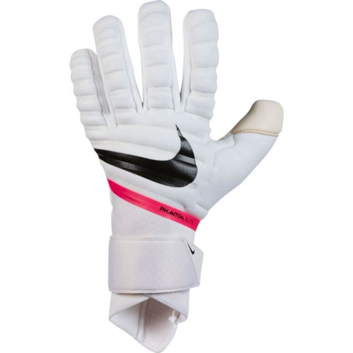 Nike Phantom Elite Goalkeeper Gloves White/Pink/Black - Best Buy Soccer
