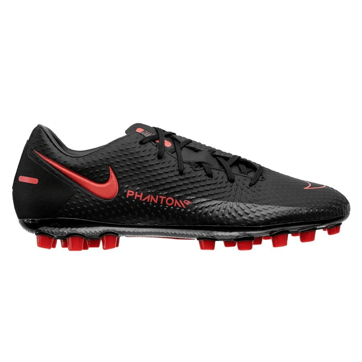 Nike Phantom GT Academy AG Artificial Grass Soccer Cleats - Black/Chile Red/Dark Smoke Grey - Best Buy Soccer