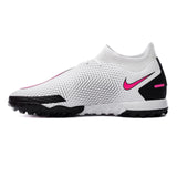 Nike Phantom GT Academy Dynamic TF Turf Soccer Cleats - White/Pink Blast - Best Buy Soccer