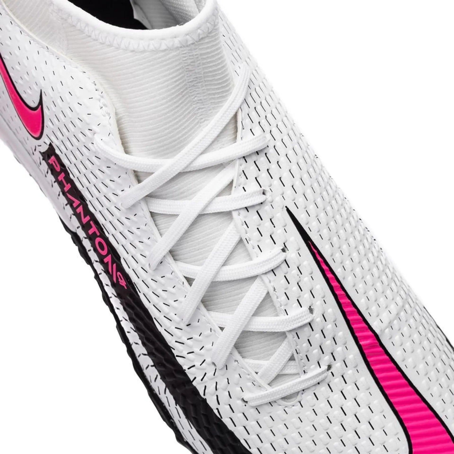 Nike Phantom GT Academy Dynamic TF Turf Soccer Cleats - White/Pink Blast - Best Buy Soccer