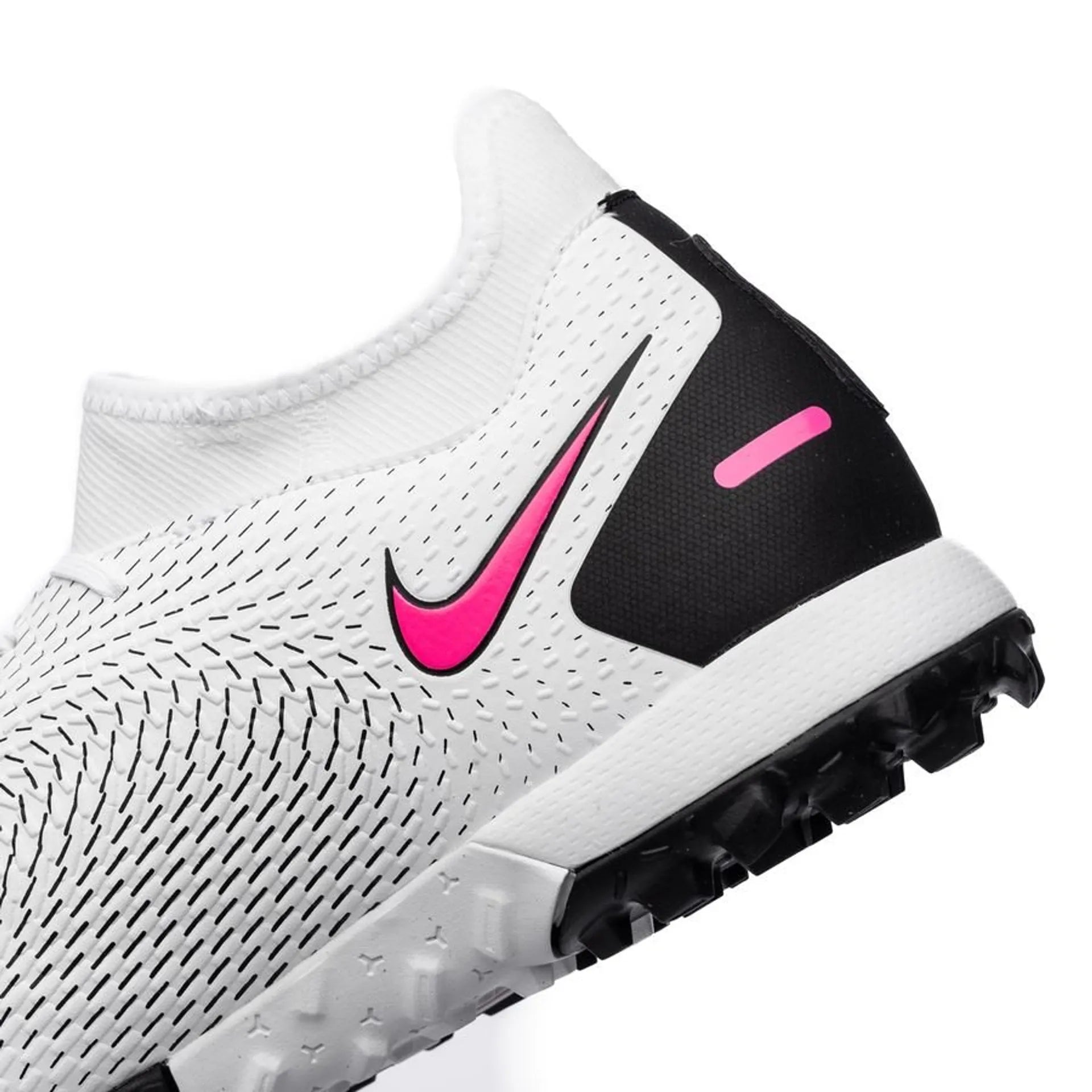 Nike Phantom GT Academy Dynamic TF Turf Soccer Cleats - White/Pink Blast - Best Buy Soccer