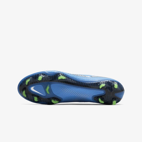 Nike Phantom GT Elit FG Firm Ground Soccer Cleats Blue/Silver/Green - Best Buy Soccer