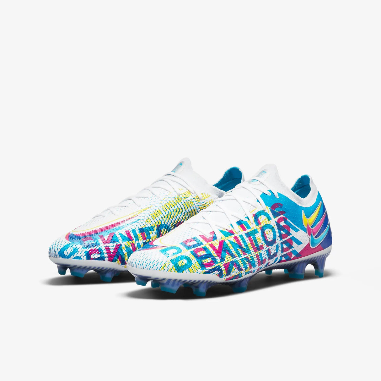 Nike Phantom GT Elite 3D FG Firm Ground Soccer Cleats - Chlorine Blue/Opti Yellow/White/Pink Blast - Best Buy Soccer