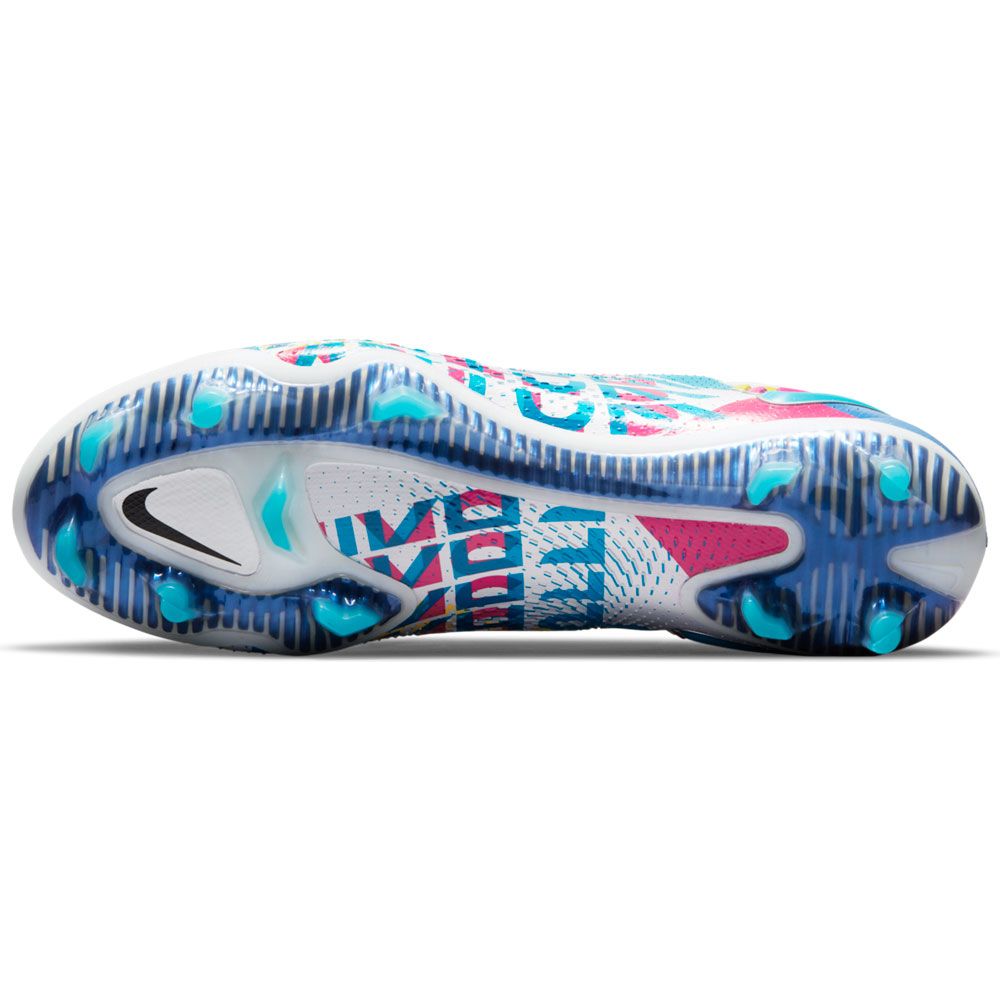 Nike Phantom GT Elite 3D FG Firm Ground Soccer Cleats - Chlorine Blue/Pink Blast/Opti Yellow - Best Buy Soccer