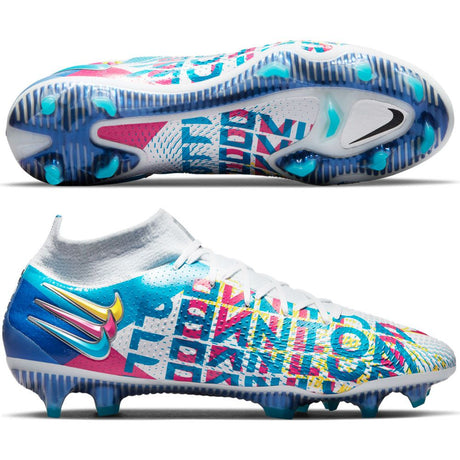 Nike Phantom GT Elite 3D FG Firm Ground Soccer Cleats - Chlorine Blue/Pink Blast/Opti Yellow - Best Buy Soccer