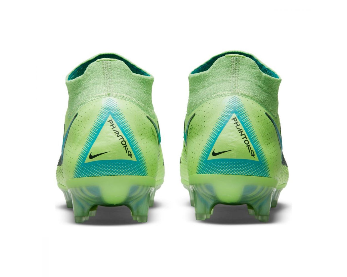 Nike Phantom GT Elite DF FG Firm Ground Soccer Cleats Lime Glow/Aquamarine - Best Buy Soccer