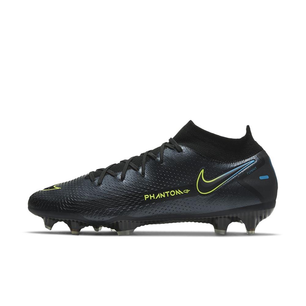 Nike Phantom GT Elite Dynamic Fit FG Firm Ground Soccer Cleats Black/Cyber/Photo Blue - Best Buy Soccer