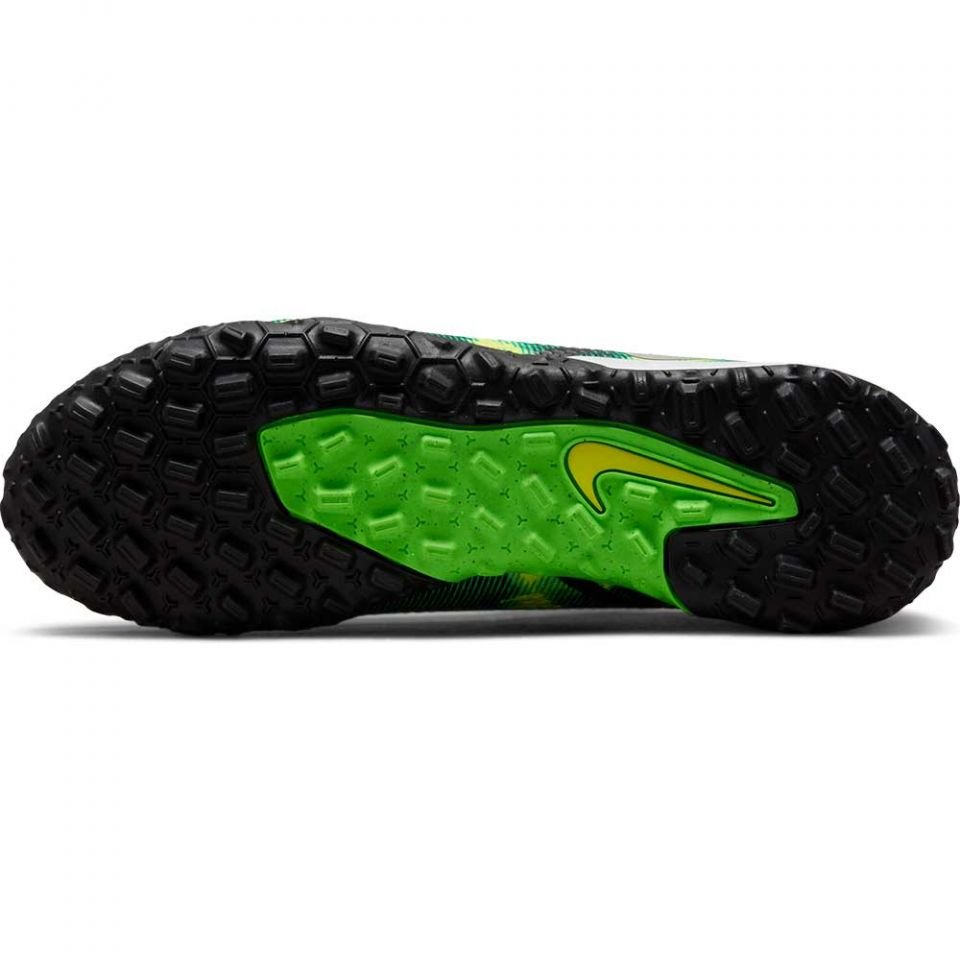 Nike Phantom GT2 Academy DF TF Soccer Cleats - Black/Platinum/Green - Best Buy Soccer