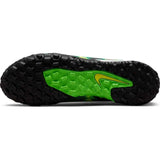 Nike Phantom GT2 Academy DF TF Soccer Cleats - Black/Platinum/Green - Best Buy Soccer