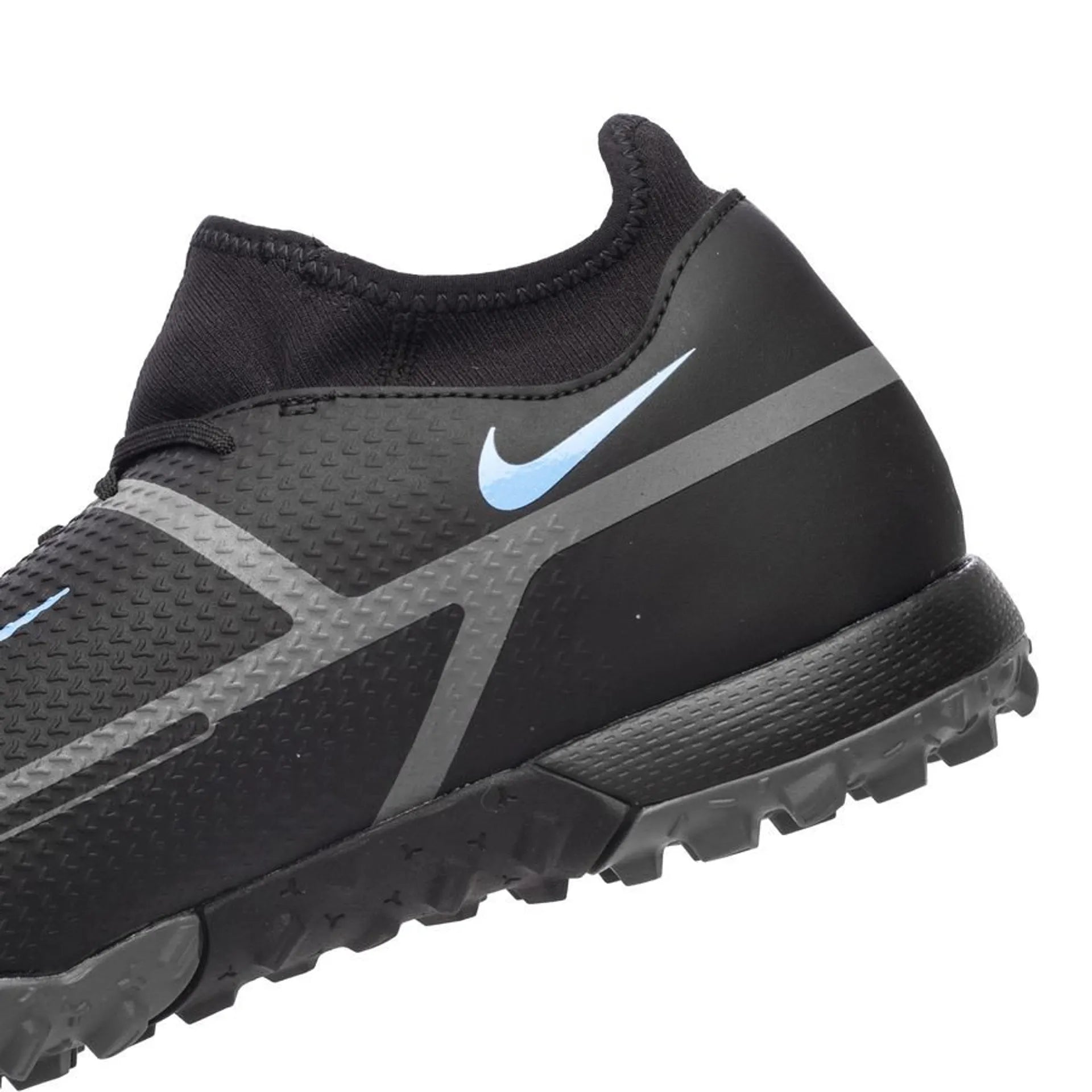 Nike Phantom GT2 Academy DF TF Turf Soccer Cleats - Black/Iron Grey - Best Buy Soccer