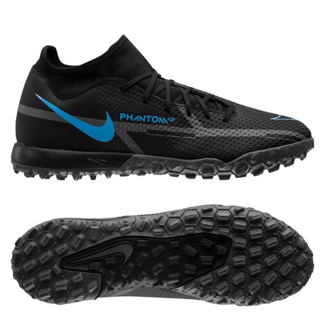 Nike Phantom GT2 Academy DF TF Turf Soccer Cleats - Black/Iron Grey - Best Buy Soccer