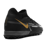 Nike Phantom GT2 Academy DF TF Turf Soccer Cleats - Black/Metallic Dark Grey/Metallic Gold - Best Buy Soccer