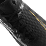 Nike Phantom GT2 Academy DF TF Turf Soccer Cleats - Black/Metallic Dark Grey/Metallic Gold - Best Buy Soccer