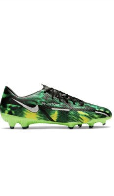 Nike Phantom GT2 Academy FG/MG Men's Soccer Cleats - Black/Platinum/Green - Best Buy Soccer