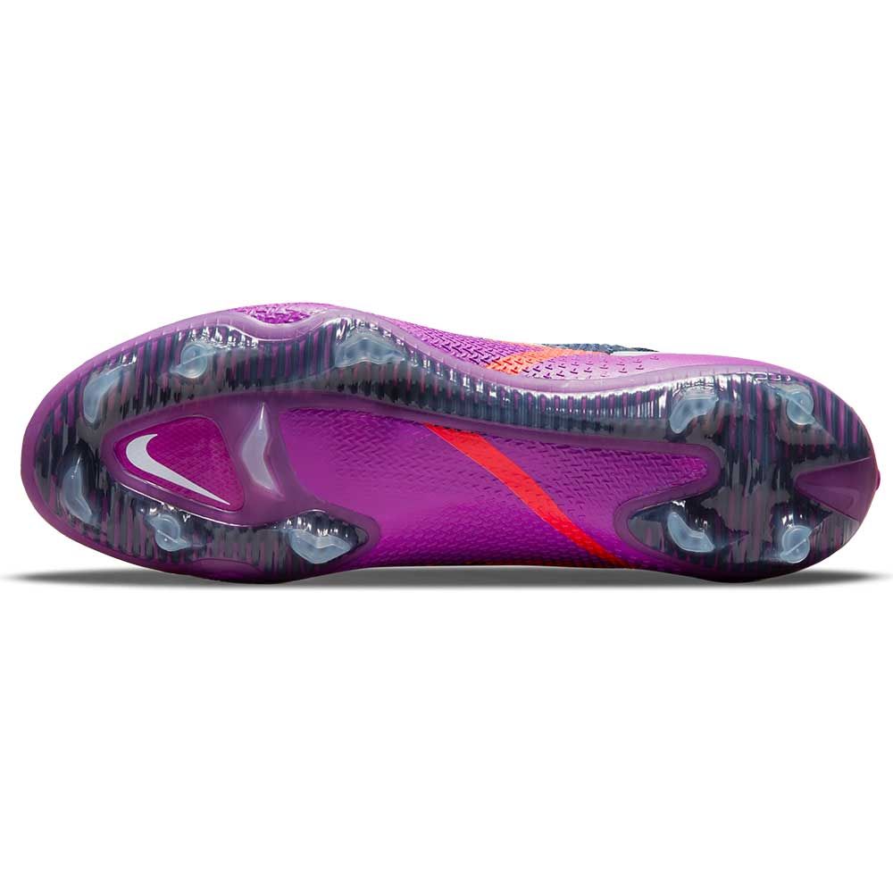 Nike Phantom GT2 Elite FG Firm Ground Soccer Cleats - Navy/White/Purple - Best Buy Soccer