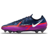 Nike Phantom GT2 Elite FG Firm Ground Soccer Cleats - Navy/White/Purple - Best Buy Soccer