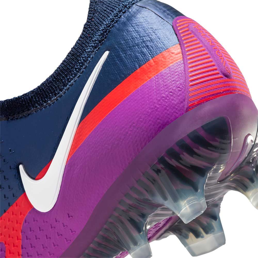 Nike Phantom GT2 Elite FG Firm Ground Soccer Cleats - Navy/White/Purple - Best Buy Soccer