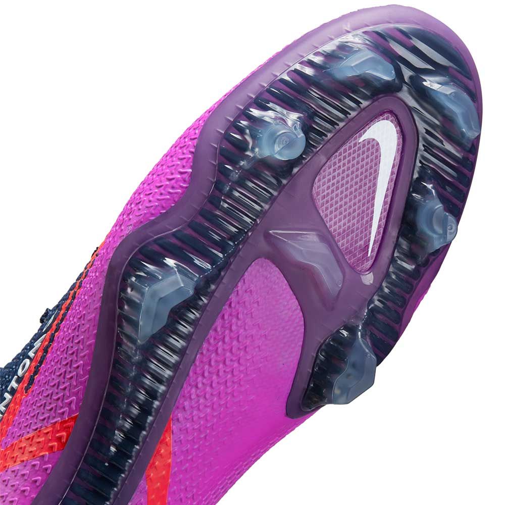 Nike Phantom GT2 Elite FG Firm Ground Soccer Cleats - Navy/White/Purple - Best Buy Soccer