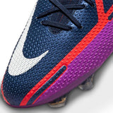 Nike Phantom GT2 Elite FG Firm Ground Soccer Cleats - Navy/White/Purple - Best Buy Soccer