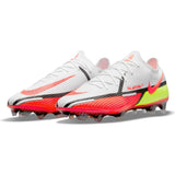 Nike Phantom GT2 Elite FG Firm Ground Soccer Cleats White/Bright Crimson/Volt - Best Buy Soccer