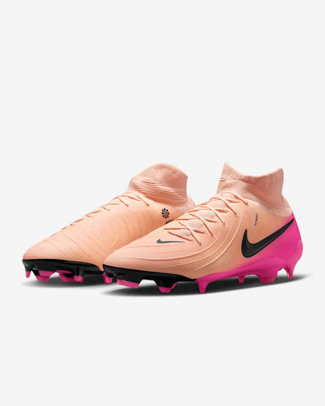 Nike Phantom Luna 2 Pro FG Firm Ground Soccer Cleats Crimson Tint/Pink Blast/Black - Best Buy Soccer