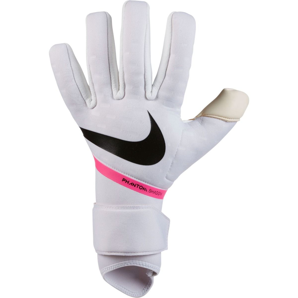 Nike Phantom Shadow Goalkeeper Gloves White/Pink Blast/Black - Best Buy Soccer