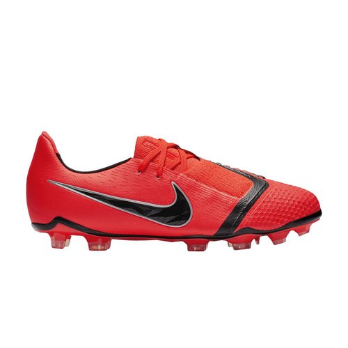 Nike Phantom Venom Elite FG Youth Soccer Cleats - Bright Crimson/Black/Crimson