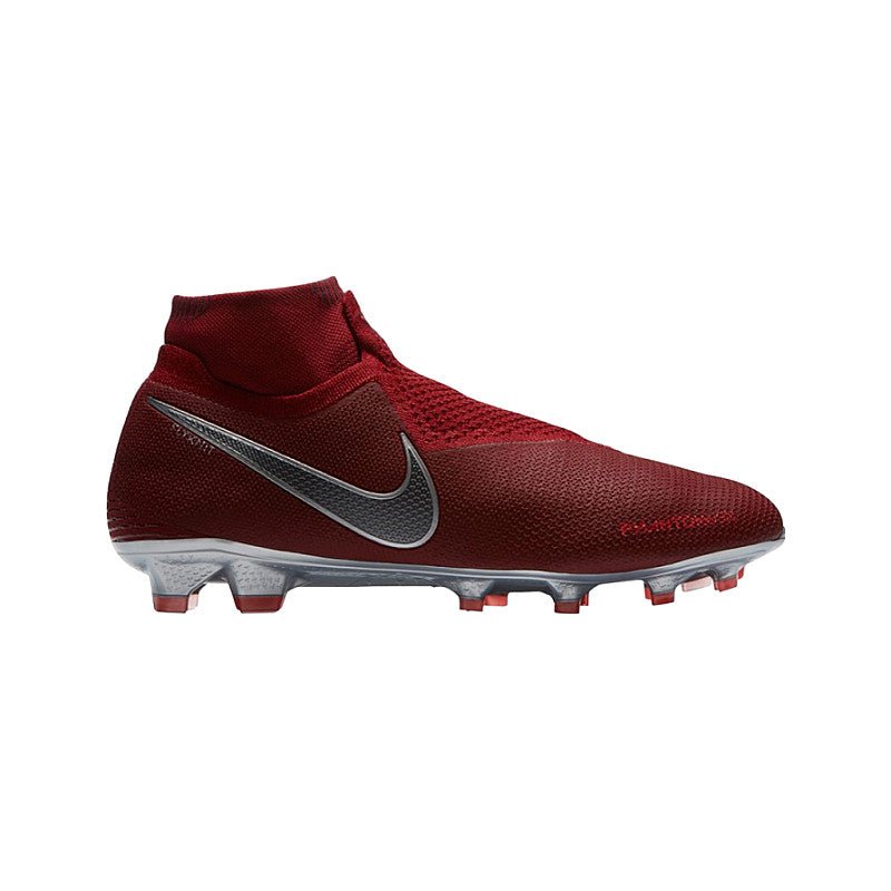 Nike Phantom Vision Elite DF FG Firm Ground Men's Soccer Cleats - Rising Fire/Red/Dark Grey/Bright Crimson - Best Buy Soccer