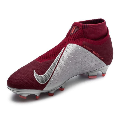 Nike Phantom Vision Elite DF FG Firm Ground Men's Soccer Cleats - Rising Fire/Red/Dark Grey/Bright Crimson - Best Buy Soccer