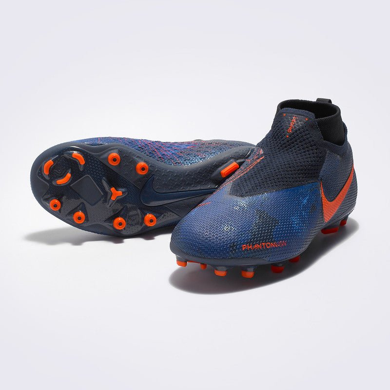 Nike Phantom Vison Elite DF MG Multi-Ground Youth Soccer Cleats - Obsidian/Black - Best Buy Soccer
