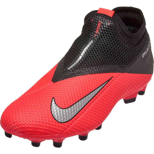 Nike Phantom VSN 2 Academy FG Men's Soccer Cleats - Crimson - Best Buy Soccer