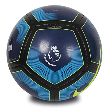 Nike Premier League Pitch Soccer Ball - Obsidian/Cyan - Best Buy Soccer