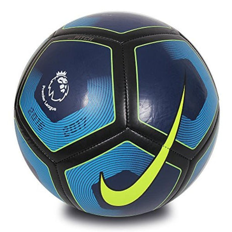 Nike Premier League Pitch Soccer Ball - Obsidian/Cyan - Best Buy Soccer