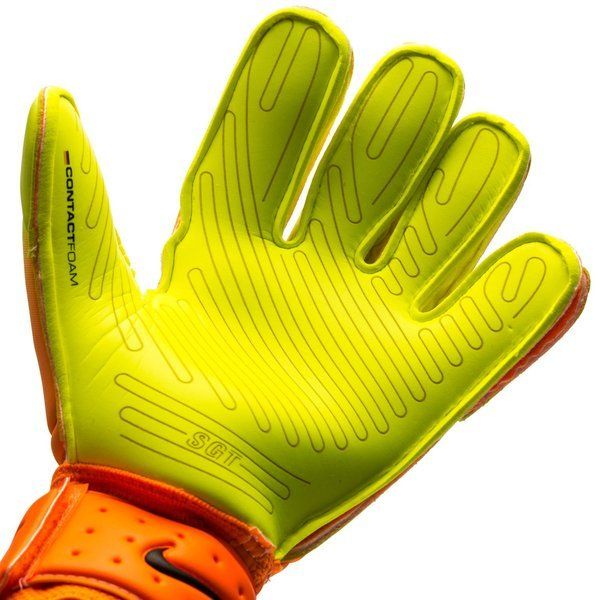 Nike Premier SGT Goalkeeper Gloves Bright Citrus/Volt - Best Buy Soccer