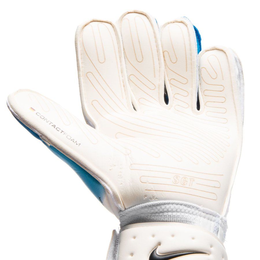 Nike Premier SGT Goalkeeper Gloves White/Blue/Black - Best Buy Soccer