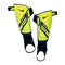 Espinilleras de fútbol Nike Protegga para jóvenes - Volt/Negro